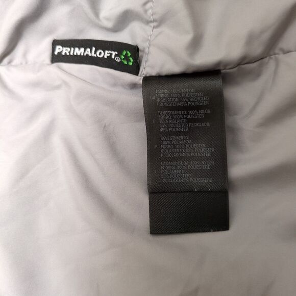 The North Face Tamburello Puffer Vest Cream Ivory Cropped Primaloft Women's XS - Picture 9 of 13